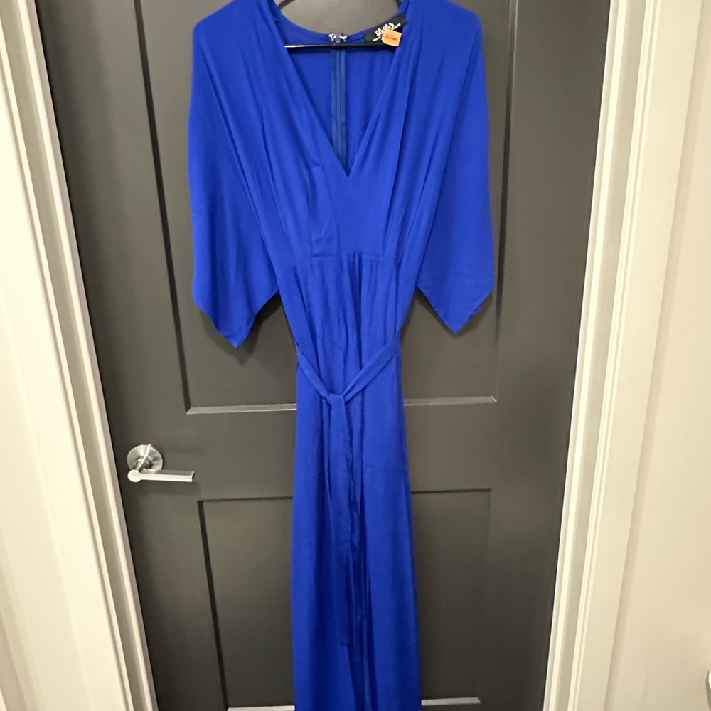 Lulu's Royal Blue Maxi Dress